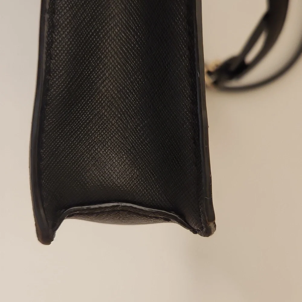 Kate Spade New York Women's Black Saffiano Leather Crossbody